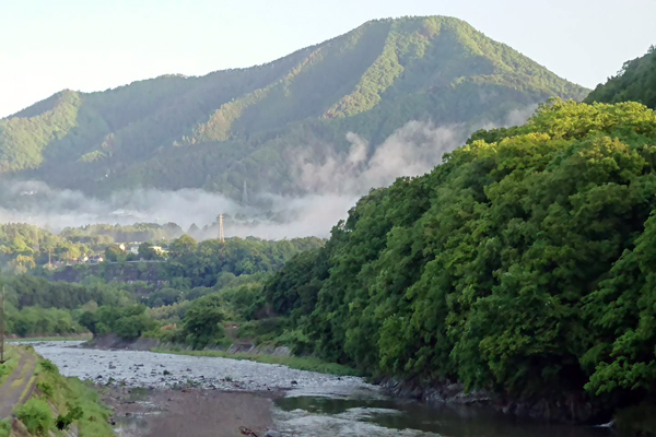 相模川上流(桂川)から眺望