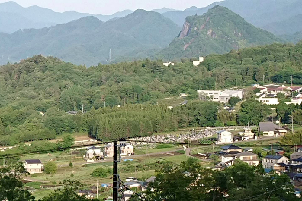 ももくら農園から岩殿山